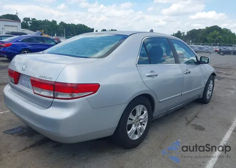 2003 Honda Accord 2.4 Lx from USA, damaged, VIN 1HGCM55303A002994